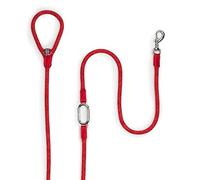 High5Dogs, Guinzaglio ergonomico per Cani, 250 cm, Arancione, Leggero e Durevole, Ideale per Un Controllo ottimale Durante Le Passeggiate, 13 mm, Colore Arancione, Modello Leisure Clic