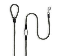 High5Dogs, Guinzaglio ergonomico per Cani, 250 cm, Design Moderno ed Elegante, Resistente e Durevole, Facile da Pulire, Colore Nero, 7 mm, Modello Leisure Clic