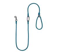 High5Dogs, Guinzaglio ergonomico per Cani, Leggero e Durevole, Colore Blu, 7 mm di Diametro, Lunghezza 140 cm, Ideale per Passeggiate Confortevoli e sicure, Modello Leisure Clic