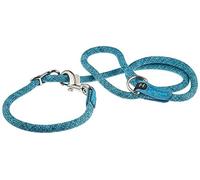 High5Dogs, Guinzaglio ergonomico per Cani, Resistente e Leggero, Lunghezza 140 cm, Colore Blu, Ideale per Passeggiate in Mezzo Urbano o Natura, Comfort ottimale, Modello Leisure Leader