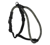 High5Dogs, Imbracatura ergonomica Regolabile per attività all'Aria Aperta, Massima Sicurezza con Sistema di bloccaggio, Taglia XS 36-43 cm, Colore Nero, Modello Leisure Rope