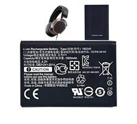 HIGHAKKU Batteria di ricambio 160240 compatibile con Steel-Series 61298RX, Arctis Pro Wireless, H Wireless Gaming Headset, Siberia 800, Siberia 840 Wireless Cuffie Batteria, Cuffie Bluetooth