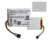 HIGHAKKU Batteria di ricambio 361-00103-00 compatibile con Gar-min DashCam 55, DashCam 45, Dash Cam 47, 47W, 55, 56, 67, 67W, DashCam 45, DashCam 46, 66