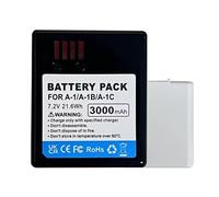HIGHAKKU Batteria di ricambio A-1/A-1B / A-1C compatibile con Net-Gear Arlo Pro, Pro 2, VMC4030, VMS3230, 308-10029-01, 308-10047-01, A-1, A-1B