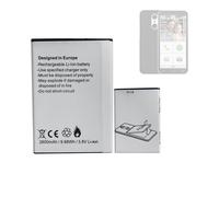 HIGHAKKU batteria di ricambio AK-S3M-BC compatibile con Emporia Smart 4, Emporia Smart 3 Mini Telefoni cellulari Smartphone Telefono per anziani