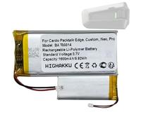 HIGHAKKU Batteria di ricambio BAT00014 compatibile con Car-do Packtalk Edge, Packtalk Custom, Packtalk Neo, Packtalk Edgephones, Packtalk Pro, sistema di comunicazione Scala Rider Packtalk
