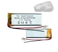 HIGHAKKU Batteria di ricambio BAT0008 compatibile con Car-do Scala Rider Freecom 4, Freecom 4X, Freecom 1, Freecom 2 Headset Headphone