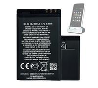 HIGHAKKU Batteria di ricambio BL-5J compatibile con Siemens Gigaset SL930 / SL930A / SL930H Telefono Smartphone (ricambio per V30145-K1310-X456 X456)