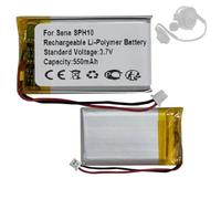 HIGHAKKU Batteria di ricambio compatibile con cuffie Bluetooth Sena SPH10 SPH10-10, SMH5 FM, SMH5D per moto