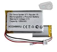 HIGHAKKU Batteria di ricambio compatibile con Sena Spider ST1 Motorcycles Bluetooth Headset