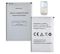 HIGHAKKU Batteria di ricambio compatibile con smartphone BRONDI Amico BIGFP2000AA BL-55A