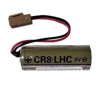 HIGHAKKU Batteria di ricambio Fuji CR8-LHC, FDK CR8.L, CR8.LHC, THP3053 con Brown Plug Replacement