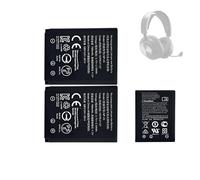 HIGHAKKU Batteria di ricambio NP-45 compatibile con Steel-Series Arctis Nova Pro 61527 Wireless Multi-System Gaming Headset Pack of 2