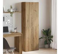 Highboard Artisan - Armadio multiuso con molto spazio e manici, per ufficio, casa, studio, 60 x 32 x 190 cm