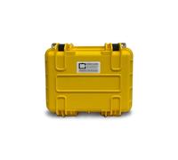 HighCases ADVANCED - Custodia Protettiva Impermeabile per Vetri, Rig, Banger e Accessori 420 con Inserto in Schiuma Personalizzabile (Arancione, Pro)