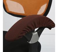 Highdi 1 Paio Copri Bracciolo Sedia Ufficio, Copribraccioli per Sedie da Ufficio Elasticizzato Rimovibili Coperture per Braccioli Lavabili Universale per Sedie da Ufficio (25-50cm,caffè Scuro)
