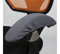 Highdi 1 Paio Copri Bracciolo Sedia Ufficio, Copribraccioli per Sedie da Ufficio Elasticizzato Rimovibili Coperture per Braccioli Lavabili Universale per Sedie da Ufficio (25-50cm,Grigio)