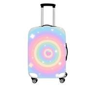 Highdi 18-32 Pollici Copri Valigia, Colorata Cartoni Animati Copri Valigia Grande, Coprivaligia Elastico, Coperture per Valigie Antipolvere Antigraffio per Viaggi, Business (Cuore,XL)