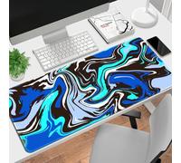 Highdi Alfombrilla Ratón XXL/XL,Abstracción Alfombrilla Gaming con Base de Goma Antideslizante,Grande Desk Mat Alfombrilla Raton,para Gamers,PC y Portátil,Protector (500 * 1000 * 2mm,Astratto 3)