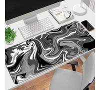 Highdi Alfombrilla Ratón XXL/XL,Abstracción Alfombrilla Gaming con Base de Goma Antideslizante,Grande Desk Mat Alfombrilla Raton,para Gamers,PC y Portátil,Protector Escritorio (300*700*2mm,Grigio)