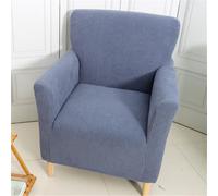 Highdi Copripoltrona con Braccioli in Tessuto Jacquard Elasticizzato, Copridivano 1 Posto Fodere per Poltrona Antiscivolo Antimacchia per Bar Soggiorno Camera da Letto Club (Grigio)