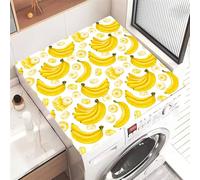 Highdi Modello di Frutta Tappetino Antiscivolo, Copri Lavatrice Antiscivolo,Tappetino Superiore Lavatrice, per Copertura Frigorifero Protezione Superiore (Banana 2,50x60cm)