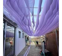 Highdi Tende da Soffitto per Matrimoni, Decorazione Matrimonio Soffitto Tessuto per Drappeggio Chiffon Tulle Tende per Cerimonia Feste Compleanni Decorazioni (12 Morado Claro,30 * 300CM)