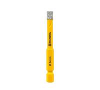 HIGHDRIL Diamantate Punta da trapano per piastrelle,6MM per Gres Porcellanato Mattone in Marmo Ceramico,compatibile con Bosch Makita,ecc