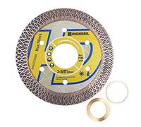 HIGHDRIL - Lama diamantata super sottile, 85 mm con pergolato da 7/8 "-5/8", lama per piastrelle diamantate secco bagnato, con bordo a rete X per taglio a disco,porcellana,ceramica,granito,marmo