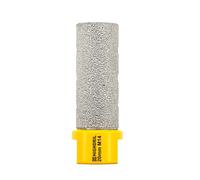HIGHDRIL Punta diamantata per ingrandire e modellare il foro, diametro 20 mm (4/5") a secco per porcellana, ceramica dura, granito e marmo