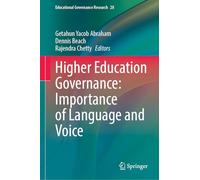 Higher Education Governance: Importance of Language and Voice