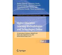 Higher Education Learning Methodologies and Technologies Online: 7th International Conference, HELMeTO 2025, Naples, Italy, September 23-25, 2025, Revised Selected Papers, Part II