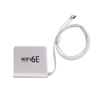 HighGain - Estensione direzionale omnidirezionale antenna router adattatore per AX210 AX200 esterno Triple Band 2.4/5Ghz/6Ghz Bianco Wireless Extender Desktop Card Router Accessorio Base di estensione