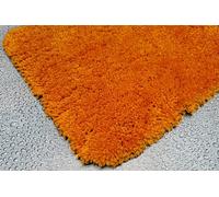 Highland Arancione Tappeto Da Bagno 55x65cm. Supersoft Morbido Pelo: 40mm