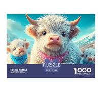Highland CalvesDynamic Jigsaw Puzzles for Adults Offering 1000 Advanced And Challenging Puzzle Games Designed for Both Women And Men - These High-Engagement Jigsaw Puzzles Are Adults And