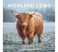 Highland Cow 2027 Calendar