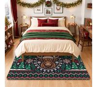 Highland Cow Christmas Sweater Theme Area Tappeto 4 'X 6'