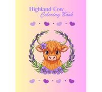 Highland Cow Coloring Book