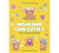 Highland Cow Cuties Colouring Book