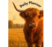 Highland Cow daily planner