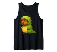 Highland Cow Dinosaur Costume Trex Amante Animali Ragazzi Ragazze Canotta