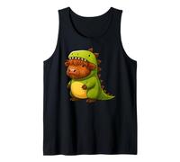 Highland Cow Dinosaur Costume Trex Amante Animali Ragazzi Ragazze Canotta