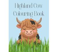 Highland Cow - Easy Colouring Book