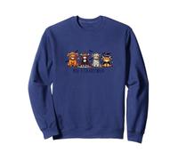 Highland Cow Halloween Design Zucca Vampiro Mummia Strega Felpa