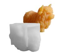 Highland Cow Mold - Stampo in silicone per animali | Stampi in silicone | Highland Cow Cute Siliicone | Riutilizzabili Heat-Resistant 3d Candle Mould for Candy Baking Ice Crafts Cake Snack Gummy