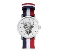Highland Cow, orologio da polso con carta igienica, al quarzo, con numeri arabi, cinturino regolabile per uomo e donna, Stile:, regular, MHXYZHW
