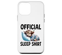 Highland_cow - Pigiama da notte ufficiale Custodia per iPhone 12 mini