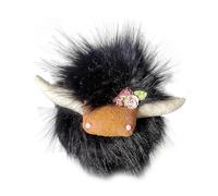 Highland Cow Stoffed Animal - Dolce peluche Highland - Giocattolo di , morbido amico | realistico per i dettagli e il design unico è il nostro