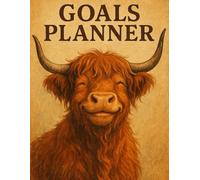 Highland Cow Yearly Goals Planner 2026: Design Your Best Year Yet