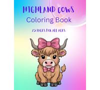 Highland Cows Coloring Book